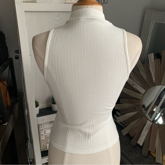 Shein | mock neck ribbed top size small - Picture 4 of 6